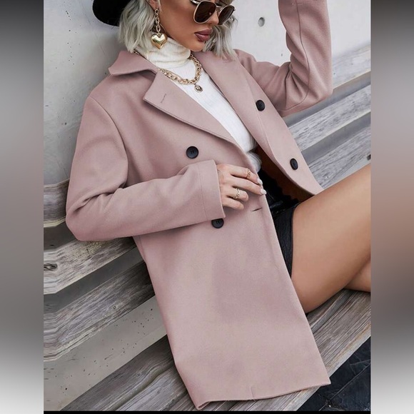 Classic Button Minimalist Jacket Coat